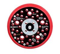 3M Xtract Hookit Platos de soporte, 89410, 127 mm, duro, rojo