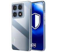 3mk Carcasa para Xiaomi 14T Pro Silicona blanda antichoque, Transparente