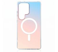 3mk Funda Magnética para Galaxy S23 Ultra Efecto Holográfico, Multicolor