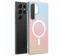 3mk Funda Magnética para Galaxy S25 Ultra Efecto Holográfico, Multicolor