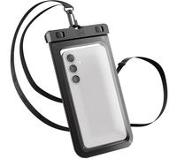 3mk Funda protectora impermeable universal con correa de mano, Transparente