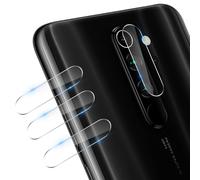 3mk, Lote de 4 Cristales Flexibles para Cámara de Redmi Note 8 Pro 7H Irrompible