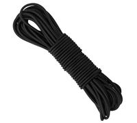 3mm*10m Corda Elastica,Cordino Elastico,Adecuado para Tiendas de Campaña, Mochilas, Cuerdas, Gorros de Goma(Negro)