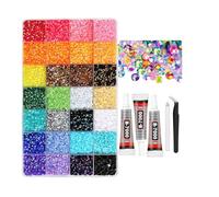 3mm Mixed Color Resin Flatback Rhinestones Kit, Jelly Crystal Rhinestones With Glue, Pen, Tweezer, for Diy Crafts, Nail Art, Clothes, Phone Decorations, Tumblers And Jewelry Making (28 colours)