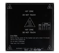 3mm MK3 Dual Power PCB Heat Bed Heatbed 12/24V for RepRap Delta Rostock 3D Printer