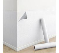 3mm Placas Antihumedad, Rollo de Papel Tapiz Autoadhesivo Impermeable Acustico, Papel Pintado Aislante Termico Pared Decorativo Hogar, 50 x 280 cm, Blanco(Blanco,50 x 1000 cm)