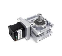 3MOG7Y1 Motor paso a paso de engranaje helicoidal autoblocante mecánico 42 NEMA17 con orificio reductor de gusanos/eje de salida de ángulo recto individual/doble