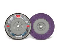 3MTM Flap Disc 769F, 05941, T27 Quick Change, 7 in x 5/8-11, 60+, 5 por caja