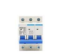 3P AC 400V Circuit breaker MCB 6A 10A 16A 20A 25A 32A 40A 50A 63A Circuit Protector YRCB-63 BIANMTSW(40A)