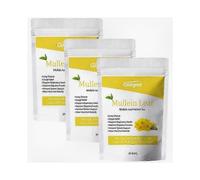(3packs) Organic Mullein Leaf Tea Bags for Lung Cleansing, Herbal Breathing Support & Natural Cough Relief, Caffeine-Free Herbal Tea
