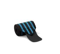 3Pairs Wristband Wrist Support Brace Straps Strength Weight Lifting Wraps Bandage Fitness Protective Equipment para Gimnasio, Musculacion(Black Blue)