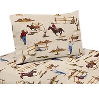 3pc doble juego de sábanas para Wild West Cowboy Chldrens ropa de cama Colección