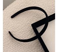 3pc Elegant Girl Hair Accessories Fashionable Ladies Headbands Vintage Black Red Headwear, Gift Gifts Party Hair Accessories(1)