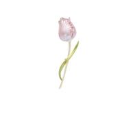 3pc Resin Tulip Brooch For Women Unisex Rhinestone Flower Pin Pearl Plant Lapel Banquet Party Backpack Gifts Jewelry Accessories(Pink1719)