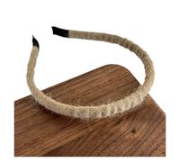 3pc Retro Autumn Winter Knitting Headbands Fashion Plush Elastic Hair Bands For Woman Girls Simple Sweet Temperament Hair Hoop(C)