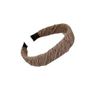 3pc Wide Edge Headband Fashion Hair Accessories For Women's Trend Versatile Hairband Hair Band Hoop Girl Headwear(Khaki)