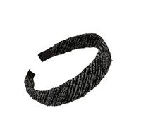 3pc Wide Edge Headband Fashion Hair Accessories For Women's Trend Versatile Hairband Hair Band Hoop Girl Headwear(Black)
