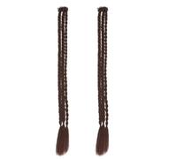 3pc Wig, Ponytail, Female Three-strand Braid, Elegant Braided Hair, Twisted, Natural Simulation Of Water Drop Clip(PY110-2-33-2)