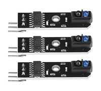 3Pcs 1 Channel Infrared Reflection, Ir Reflectance Sensor Tracking Sensor Module Tcrt5000 Tracking Sensor Module Smart Car Black/White Line Detection