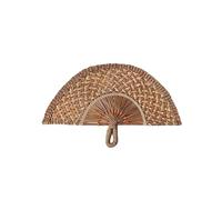3pcs 16.5"*11" African Hand Fans Hand-woven/Decorative Fans, Wall Art Decor, with Leather Handles Men & Women for Wedding Celebration Birthday Theme Party Supplies Juneteenth(G)