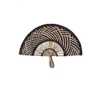 3pcs 16.5"*11" African Hand Fans Hand-woven/Decorative Fans, Wall Art Decor, with Leather Handles Men & Women for Wedding Celebration Birthday Theme Party Supplies Juneteenth(H)