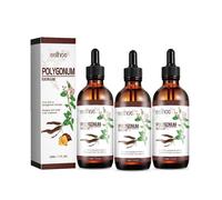 3pcs 30ml 4 Category Herbal Hair Growth Anti Hair Loss Moisturizing Volumizing Oil Organic Polygonum Hair Darkening