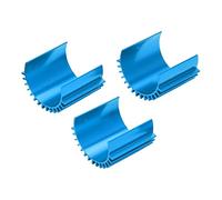 3pcs 370 RC Motor Disipador de Calor Aletas de Enfriamiento Disipador de Calor para WPL C14 RC Car(Azul)