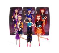 (3pcs)3pcs K-POP Demon Hunter Girl Group Dolls LumimiraZoe 11" Vinyl Figures Birthday Christmas gift