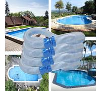 3pcs/ 4pcs Manguera de Limpieza para Piscina, Manguera de Reemplazo para Limpiador de Piscina de 1 Metro, Mangueras con Cierre Giratorio, Compatible con Zodiac X7 T3 T5 Mx6 Mx8