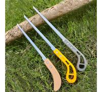 3PCS 7.28In Flexaza Outdoor Portable Hand Saw, Rugged Blade Hand Saw, Mini Wall Panel Rugged Wood Working Saw, Fine Toothed Panel Saw for Camping, Gardening, Pruning Saw