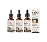(3pcs)7 Days Tea Tree Ginger Nailfungus Treatments Nourishing Strengthening Nails Liquid for Healthier Growth 2025 New
