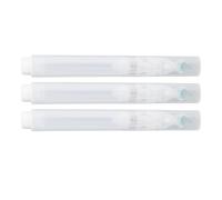 3pcs 7 ml de biberón de Crema de Ojos vacío Botella Ojo de Aceite Esencial Recipiente de Aceite con Bola de Rodillo y Tapa para Viajar