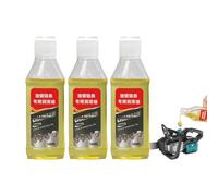 3pcs Aceites Cadena Motosierra - 100ml Lubricante para Cadenas De Motosierra Uni Versal, Lubricante Multiusos Antióxido para Cortasetos, Puerta Corrediza, Máquina De Coser