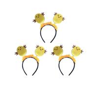 3pcs Adorable Little Chicken Hair Hoops Fashion Headdress Party Hair Accessory