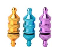 3PCS Aleación de aluminio Modelo RC Filtro de combustible para automóvil Filtro de aceite duradero de alto rendimiento Piezas de actualización ligeras y fáciles de instalar para