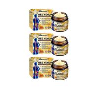 (3pcs)Bee Venom Bone Healing Cream, Bee Venom Joint Therapy Pain Relief Massage Gel for Back, Neck, Hands, Knees, Lumbar Spine