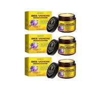 3pcs Bee Venom Bone Healing Cream, Bee Venom Joint Therapy Pain Relief Massage Gel for Back, Neck, Hands, Knees, Lumbar Spine