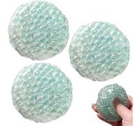 3pcs Bolas de estrés para Adultos/niños, Juguete de apriete de estrés portátil con Sonido Ruidoso, Juguetes de Alivio de ansiedad Ultra Suave para Favor de la Fiesta, recompensas de la Escuela &&