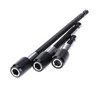 3pcs Bolsos de extensión del destornillador del soporte magnético liberación rápida 1/4 brote de vástago hexagonal para apriete y extracción de tornillos eficientes