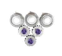 3Pcs cabezal HQ8, compatible con Philips, PT730 PT735 | PT860 PT870 AT750 AT751 AT890 AT891 HQ7120 HQ7100, con cepillo