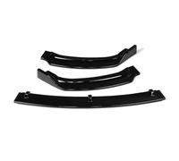 3PCS Car Front Bumper Lip Splitter Body Kit Deflector Lips For For 3 Series F30 F35 2016-2019 Alerón Delantero Coche(Negro Brillante)