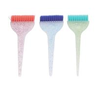 3Pcs Cepille De Tinte Para El Cabello Profesional, Aplicador De Cepillo Para El Cabello Para El Cabello De La Casa Con Mango De Brillo, Blanqueador De Cabello Productos Para Colore