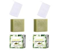 3PCS Chebe Shampoo Bar, for Fast Growth Repair Deep Conditioner Dry Breakage Dandruff