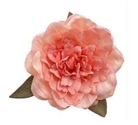 3pcs Cloth Simulation Flower Hair Clip Rose Hairpin Headdress Seaside Vacation Headwear For Girl Jewelry(B orange)
