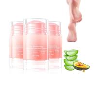 3Pcs Crema Para Pies con Urea, 2025 Barra Reparadora Talones Agrietados, Crema Hidratante para Pies, para Secos y Agrietados, Manos, Codos (Rosa)