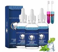 3Pcs Dentite Cavity Healing Tooth Armor Liquid Repair Kit,Enamel Repair & Teeth Remineralization,Helps Keep Gum Healthy