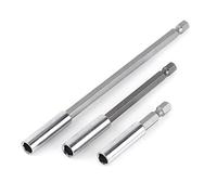 3pcs Destornillador Magnético Soporte de Broca Adaptador de Taladro Hexagonal Extensión Biela para Tornillos Tuercas Taladro 60/100/150mm