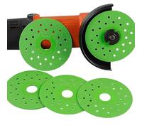 3PCS Diamond Rock Slab Cutting Disc, Diamond Chamfered Saw Blade, 4 Inch Rock Slab Flat Grinding Cutting Piece for Tile, Marble, and Glass, 1mm Saw Blade for Angle Grinder