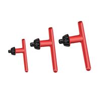 3pcs Drill Chucks Clave Conjunto De La Llave Multifunción Mastanza Ajustable CHUCKS Sencillo De Operar Para Llave Perforación Servicio Pesado Reemplazo Broca Rápida Y Segura