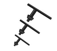3pcs Drill Chucks Clave Conjunto De La Llave Multifunción Mastanza Ajustable CHUCKS Sencillo De Operar Para Llave Perforación Servicio Pesado Reemplazo Broca Rápida Y Segura